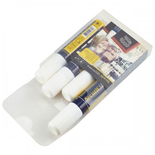 Chalkmarkers 4 Pack White Large