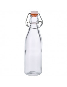 Genware Glass Swing Bottle 25cl / 9oz - Quantity 6