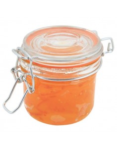 Genware Glass Terrine Jar 200ml 8.2 x 8.1cm