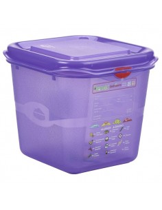 Allergen GN Storage Container 1/6 150mm Deep 2.6L - - Quantity 6