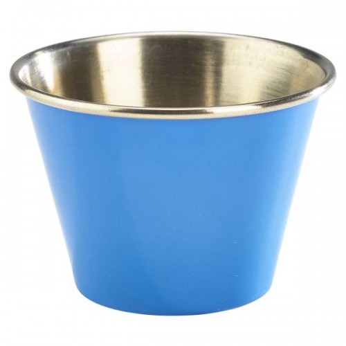 2.5oz Stainless Steel Ramekin Blue