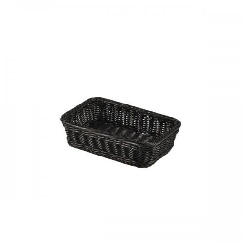 Polywicker Display Basket GN 1/4 Black