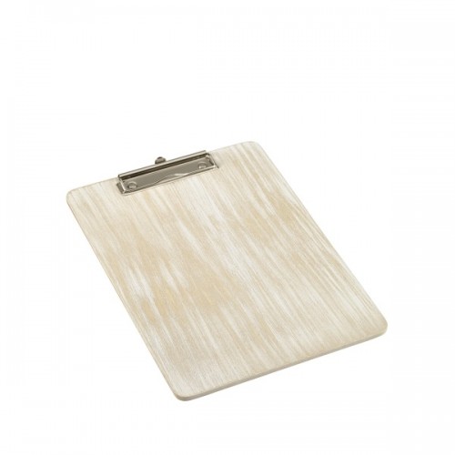 White Wash Wooden Menu Clipboard A4 24x32x0.6cm