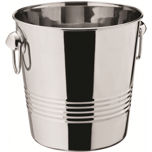 UTOPIA -Tulip Ring Handled Wine Bucket 8.5" (22cm) H: 8.5" (22cm)