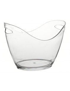 UTOPIA -Small Champagne Bucket Clear 10.5" (27cm)