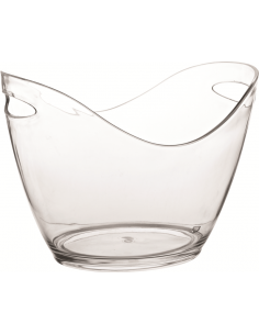 UTOPIA -Large Champagne Bucket Clear 13.75" (35cm)