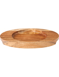 UTOPIA -Oval Wood Board 8.5 x 6.25" (22 x 16cm)