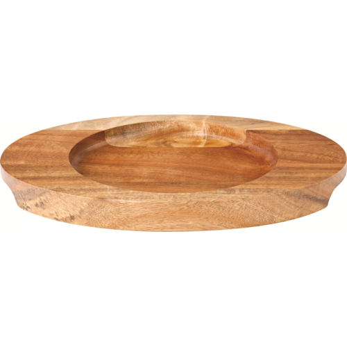 UTOPIA -Oval Wood Board 8.5 x 6.25" (22 x 16cm)