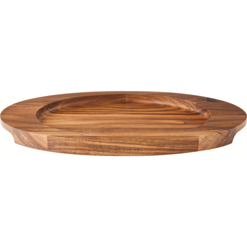 UTOPIA -Oval Wood Board 12 x 7" (30.5 x 17.5cm)