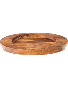 UTOPIA -Oval Wood Board 10 x 7.25" (25 x 18.5cm)