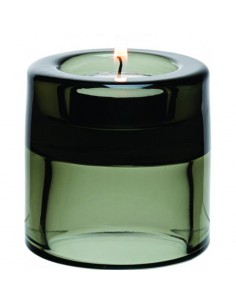 UTOPIA -Black Double Ended Tealight Holder 2.75" (7cm)