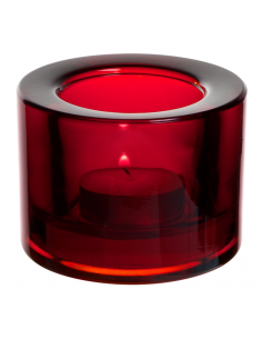 UTOPIA -Chunky Tealight Holder - Red