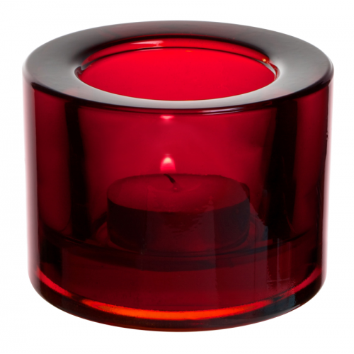 UTOPIA -Chunky Tealight Holder - Red