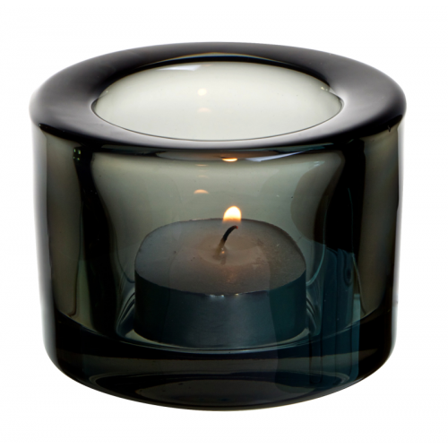 UTOPIA -Chunky Tealight Holder - Black