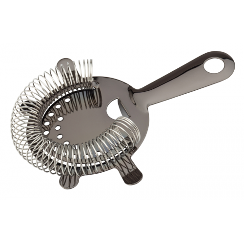 UTOPIA -Gunmetal Cocktail Strainer - 4 Prong