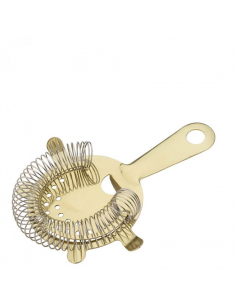 UTOPIA Gold Cocktail Strainer 4 Prong