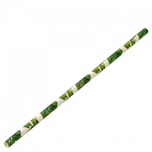 UTOPIA Paper Tropical Straw 8" (20cm) Box of 250