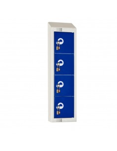 Personal 4 Door Effects Locker Blue Padlock