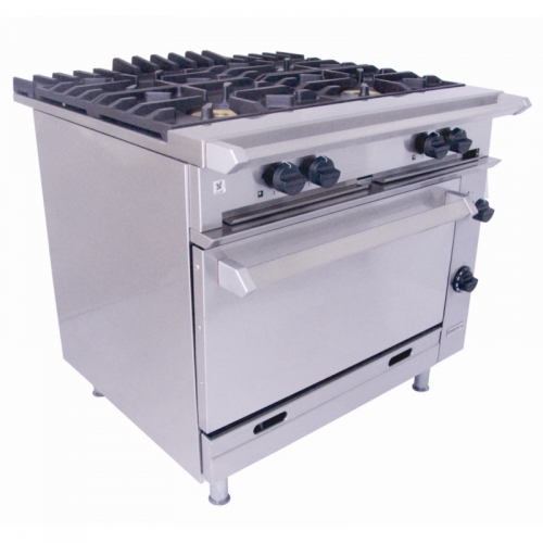 Falcon Chieftain 4 Burner Propane Gas Range G1006X-LPG