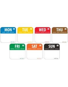 Dissolvable Food Rotation Label Kit