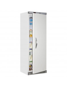 UR400 White Solid door Refrigerator