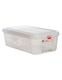 GN Storage Container 1/3 100mm Deep 4L - Quantity 6