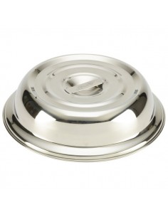 Round Stainless Steel  Plate Cover For 8" Plate