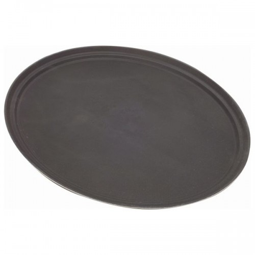 Tray Gengrip Fibreglass Oval 31" Black