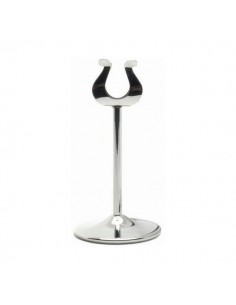 Stainless Steel Menu Stand 4" Tall