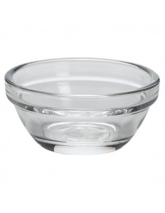 Stacking Glass Ramekin 7.5Cl/2.75oz 7.5cm - Quantity 6