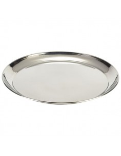 Stainless Steel  12" Round Tray 300mm