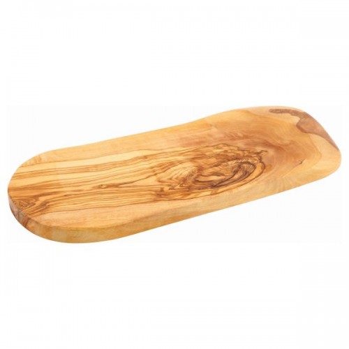 Olive Wood Rustic Platter 35 X 13cm+/-