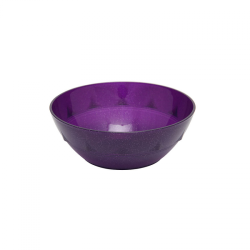 Bowl Purple Sparkle 12cm Polycarbonate