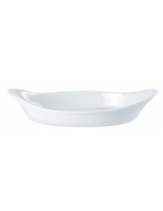 Porcelite Oval Eared Dish 32cm/12.5" - Pack of 4