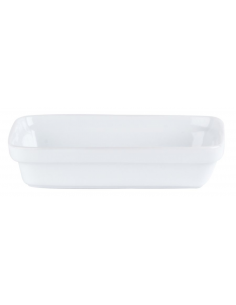 Porcelite Rectangular Dish 19x13cm/7.5"x5" - Pack of 6