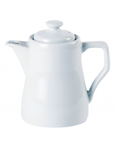 Porcelite Traditional Style Coffee Pot 31cl/11oz - Pack of 6