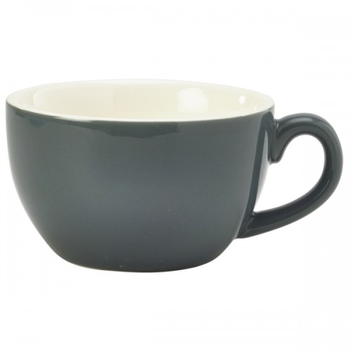 Royal Genware Bowl Shaped Cup 17.5cl/6oz Grey - Pack of 6