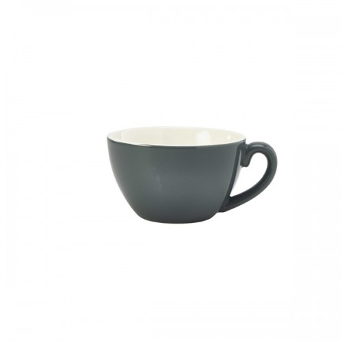 Royal Genware Bowl Shaped Cup 34cl Grey - Pack of 6