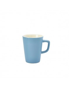 Royal Genware Latte Mug 34cl Blue - Pack of 6