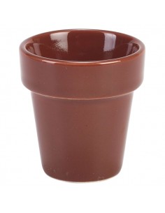 Royal Genware Plant Pot 5.5 x 5.8cm 6cl/2.5oz - Pack of 6