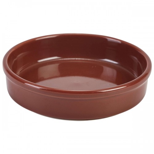 Royal Genware Round Dish 14.5cm Terracotta - Pack of 6