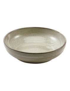 Terra Porcelain Grey Coupe Bowl 20cm - Pack of 6