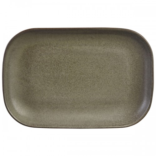 Terra Stoneware Antigo Rectangular Plate 24 x 16.5cm - Pack of 12