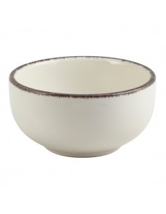 Terra Stoneware Sereno Grey Round Bowl 11.5cm - Pack of 6