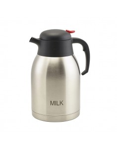 Milk Inscribed St/St Vacuum Jug 2.0L