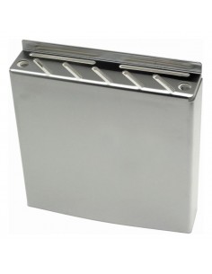 S/St. Wall Fix Knife Box  30 x 32 x 6.5cm