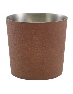 Rust Effect Serving Cup 8.5 x 8.5cm