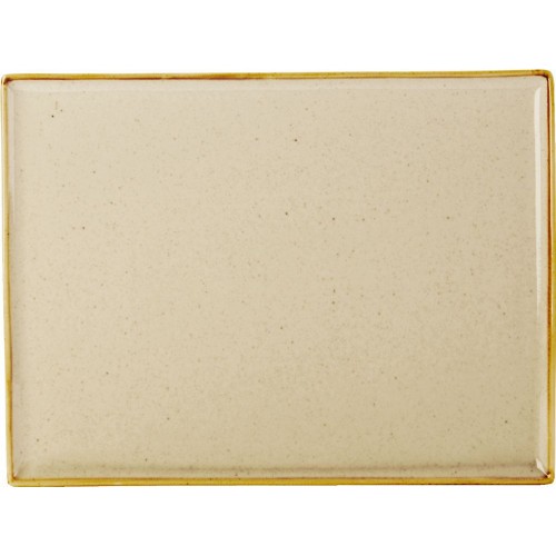 Wheat Rectangular Platter 35x25cm - Pack of 6