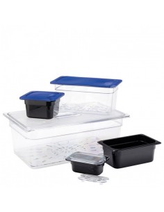 UTOPIA -Polycarbonate 1/1GN Universal Handled Lid Clear